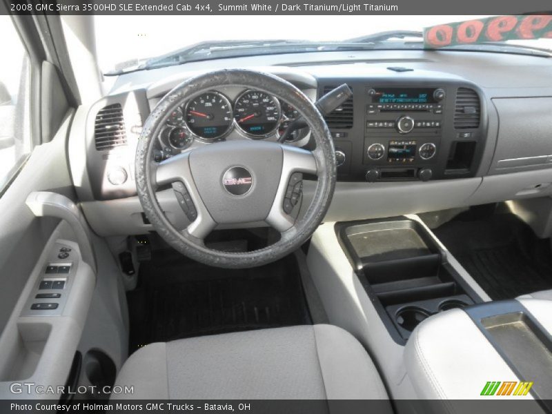Dashboard of 2008 Sierra 3500HD SLE Extended Cab 4x4