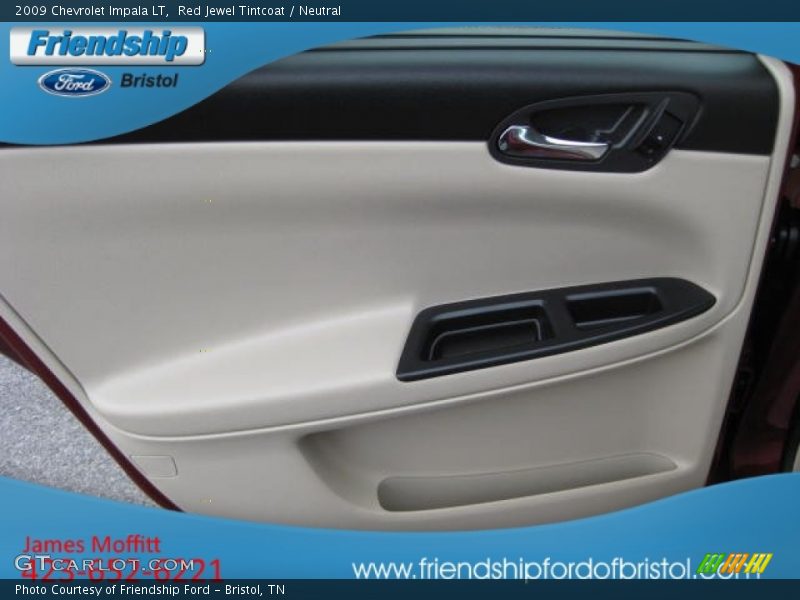 Red Jewel Tintcoat / Neutral 2009 Chevrolet Impala LT