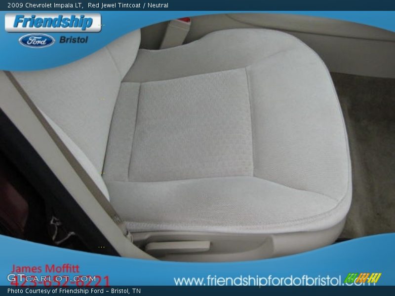 Red Jewel Tintcoat / Neutral 2009 Chevrolet Impala LT