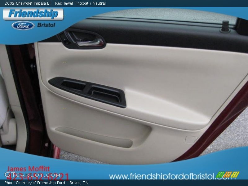 Red Jewel Tintcoat / Neutral 2009 Chevrolet Impala LT