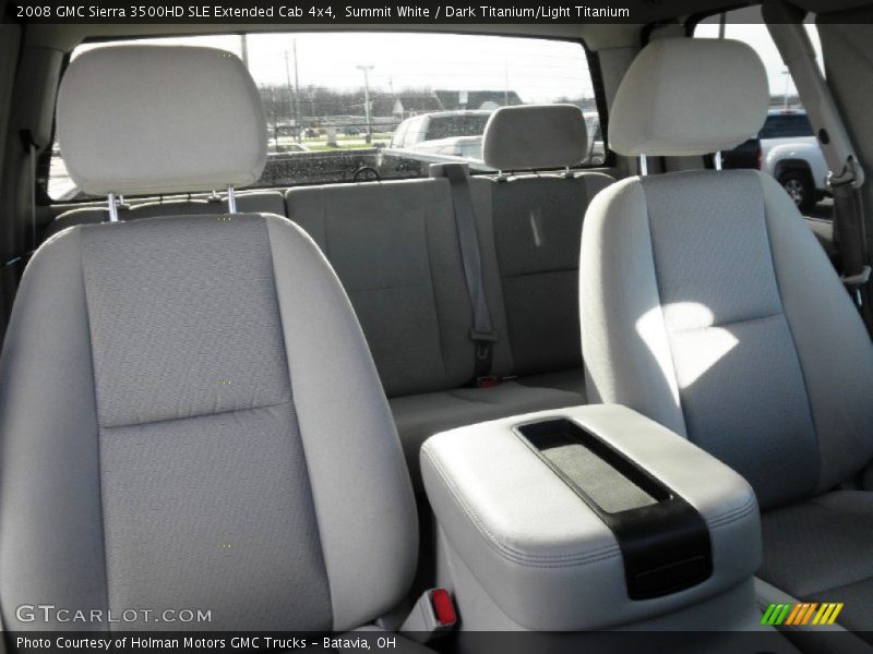  2008 Sierra 3500HD SLE Extended Cab 4x4 Dark Titanium/Light Titanium Interior