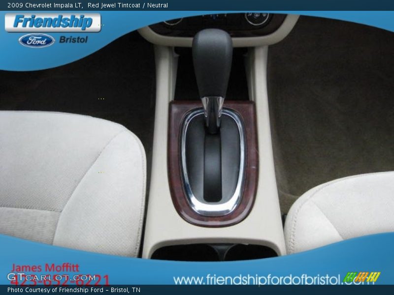 Red Jewel Tintcoat / Neutral 2009 Chevrolet Impala LT