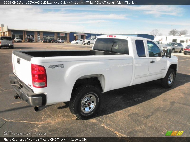  2008 Sierra 3500HD SLE Extended Cab 4x4 Dark Titanium/Light Titanium Interior