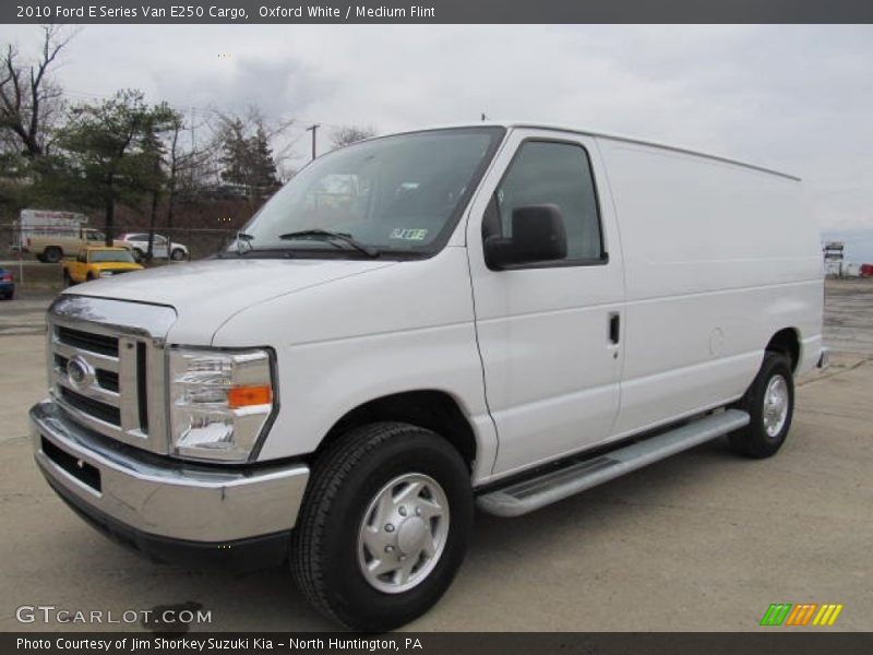 Oxford White / Medium Flint 2010 Ford E Series Van E250 Cargo