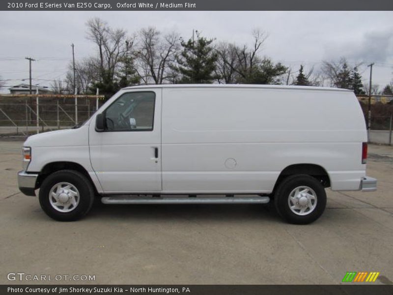 Oxford White / Medium Flint 2010 Ford E Series Van E250 Cargo