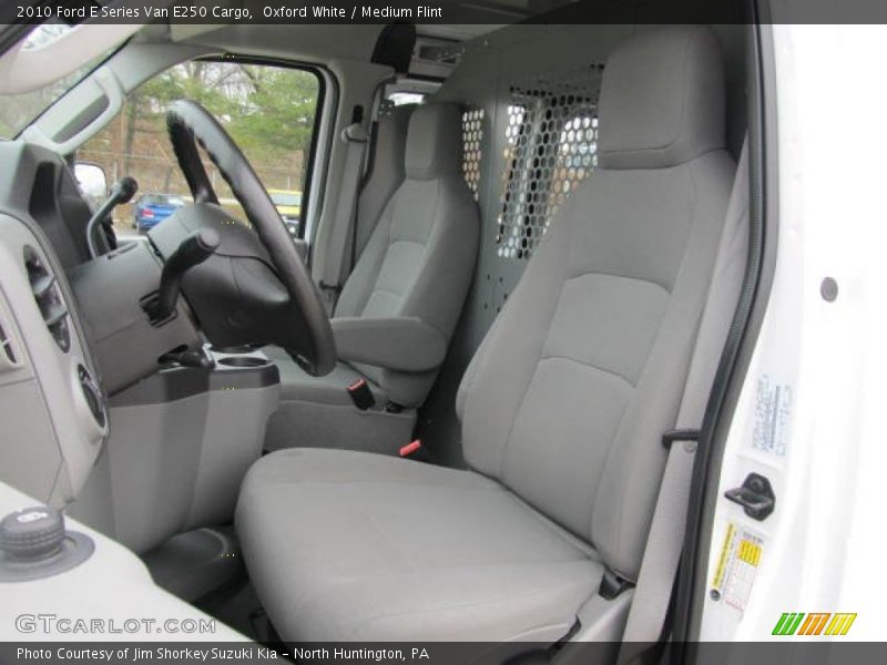 Oxford White / Medium Flint 2010 Ford E Series Van E250 Cargo