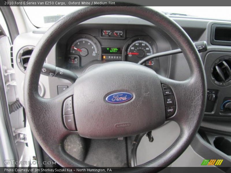 Oxford White / Medium Flint 2010 Ford E Series Van E250 Cargo