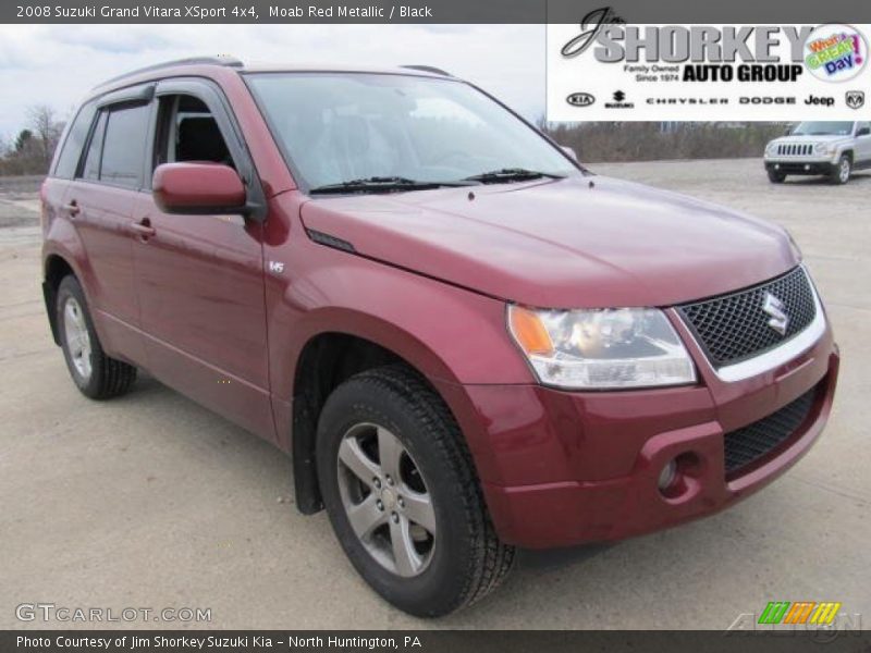 Moab Red Metallic / Black 2008 Suzuki Grand Vitara XSport 4x4