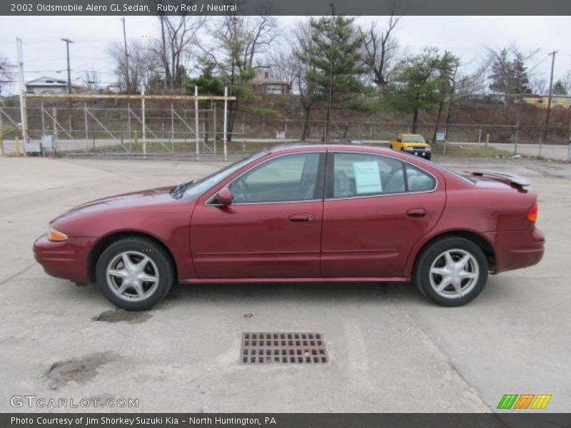  2002 Alero GL Sedan Ruby Red