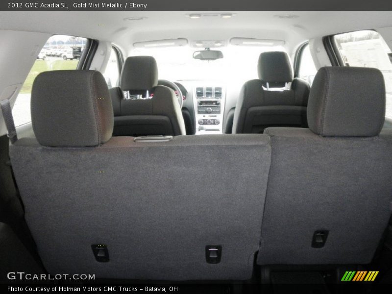 Gold Mist Metallic / Ebony 2012 GMC Acadia SL