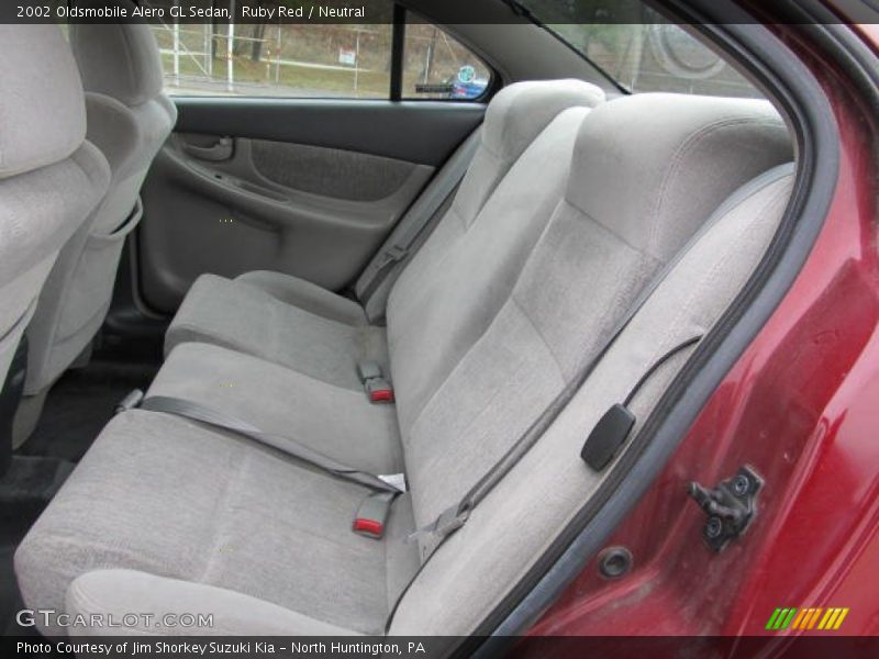 Ruby Red / Neutral 2002 Oldsmobile Alero GL Sedan