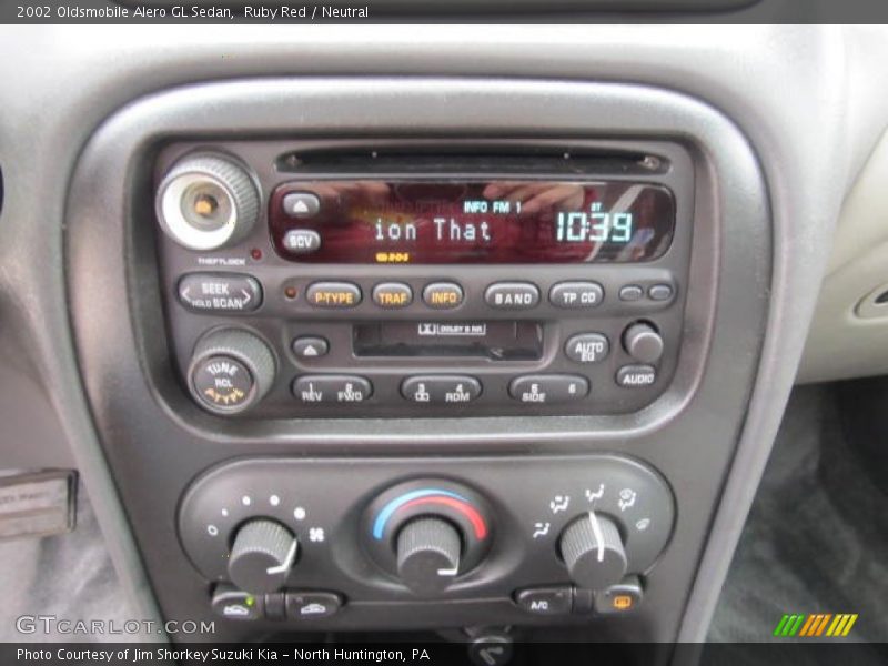 Ruby Red / Neutral 2002 Oldsmobile Alero GL Sedan