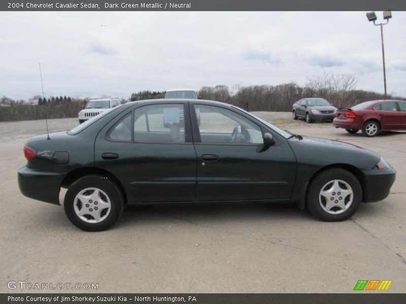 Dark Green Metallic / Neutral 2004 Chevrolet Cavalier Sedan