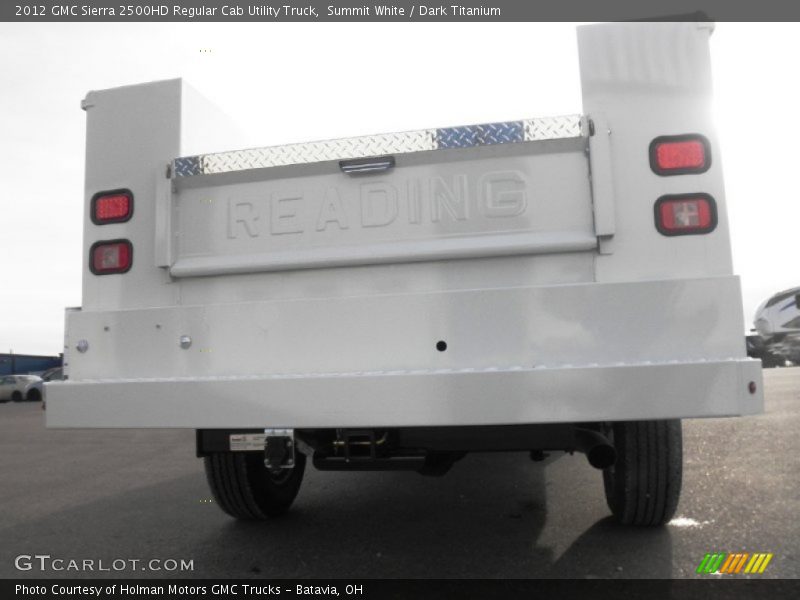 Summit White / Dark Titanium 2012 GMC Sierra 2500HD Regular Cab Utility Truck