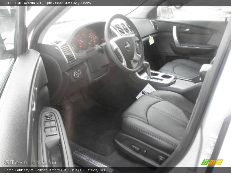 Quicksilver Metallic / Ebony 2012 GMC Acadia SLT