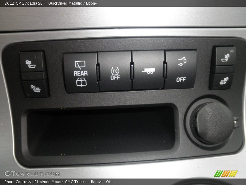 Quicksilver Metallic / Ebony 2012 GMC Acadia SLT