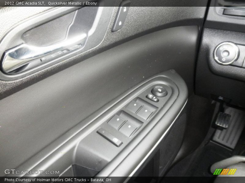 Quicksilver Metallic / Ebony 2012 GMC Acadia SLT
