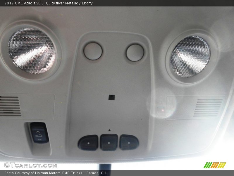 Quicksilver Metallic / Ebony 2012 GMC Acadia SLT
