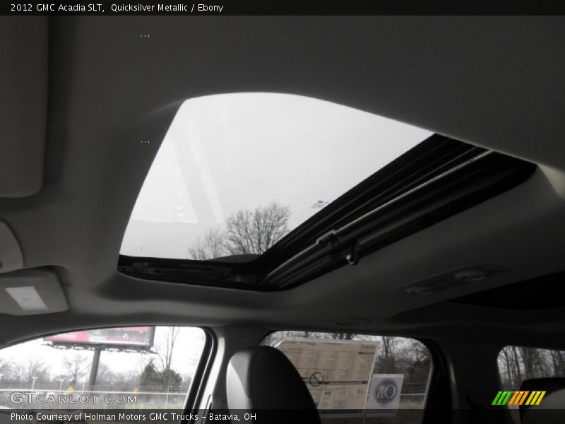 Quicksilver Metallic / Ebony 2012 GMC Acadia SLT
