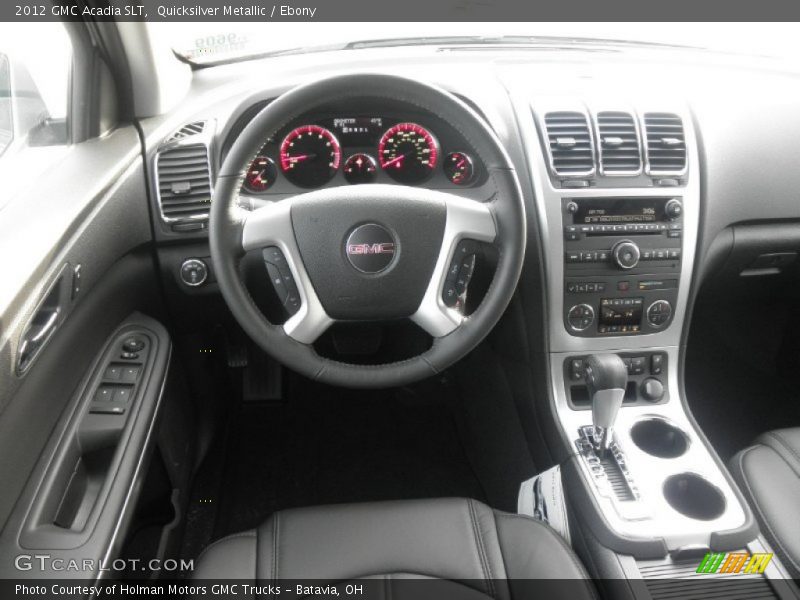 Quicksilver Metallic / Ebony 2012 GMC Acadia SLT