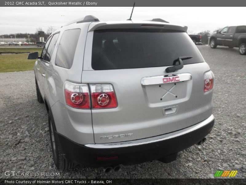 Quicksilver Metallic / Ebony 2012 GMC Acadia SLT