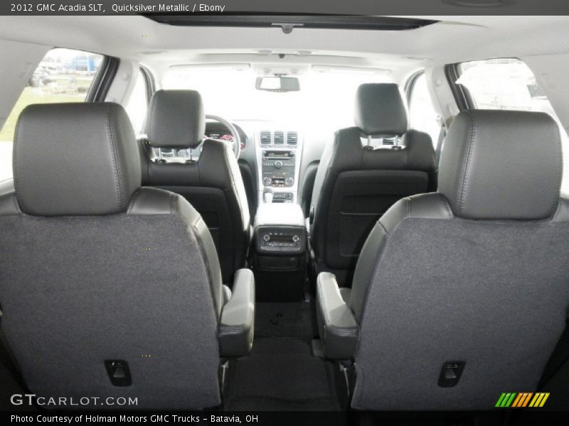 Quicksilver Metallic / Ebony 2012 GMC Acadia SLT