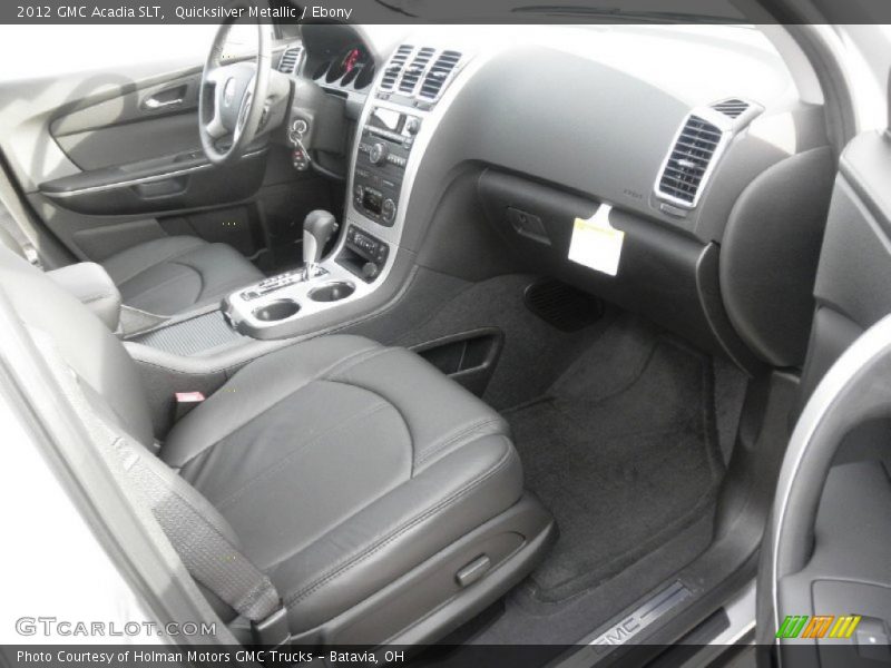 Quicksilver Metallic / Ebony 2012 GMC Acadia SLT