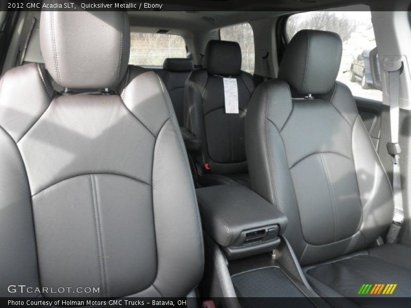 Quicksilver Metallic / Ebony 2012 GMC Acadia SLT
