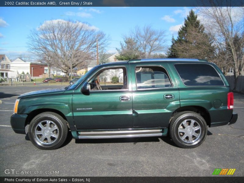 Green Envy / Shale 2002 Cadillac Escalade AWD