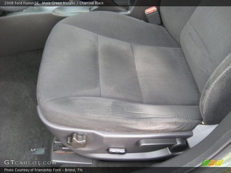 Moss Green Metallic / Charcoal Black 2008 Ford Fusion SE