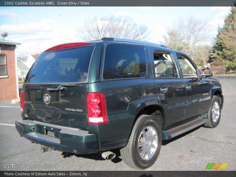 Green Envy / Shale 2002 Cadillac Escalade AWD