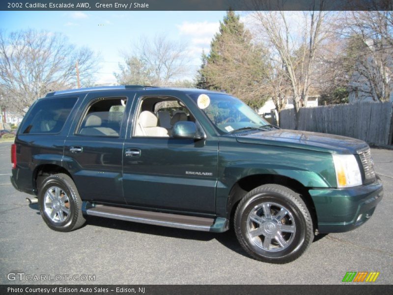 Green Envy / Shale 2002 Cadillac Escalade AWD