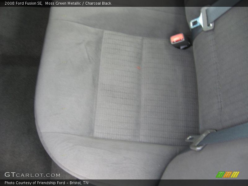 Moss Green Metallic / Charcoal Black 2008 Ford Fusion SE