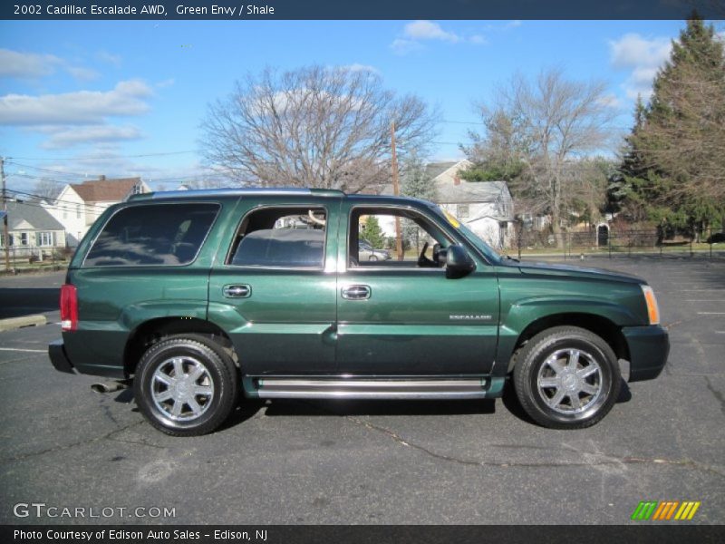 Green Envy / Shale 2002 Cadillac Escalade AWD