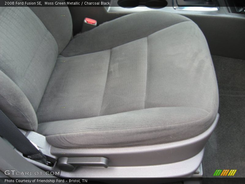 Moss Green Metallic / Charcoal Black 2008 Ford Fusion SE