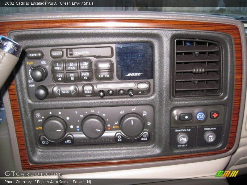 Green Envy / Shale 2002 Cadillac Escalade AWD