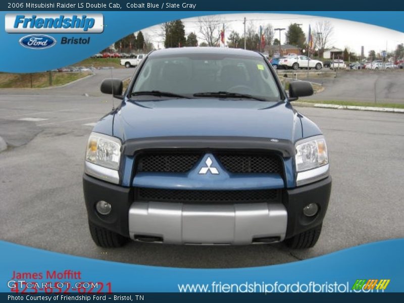 Cobalt Blue / Slate Gray 2006 Mitsubishi Raider LS Double Cab