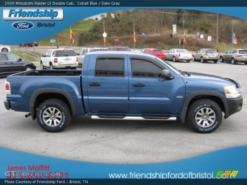 Cobalt Blue / Slate Gray 2006 Mitsubishi Raider LS Double Cab