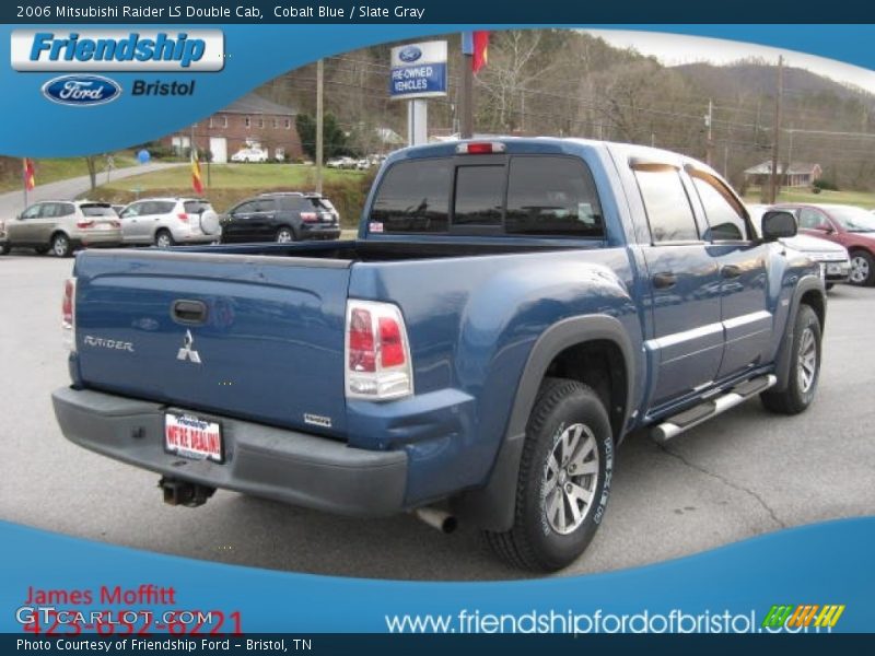 Cobalt Blue / Slate Gray 2006 Mitsubishi Raider LS Double Cab