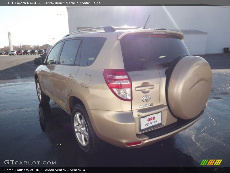 Sandy Beach Metallic / Sand Beige 2011 Toyota RAV4 I4