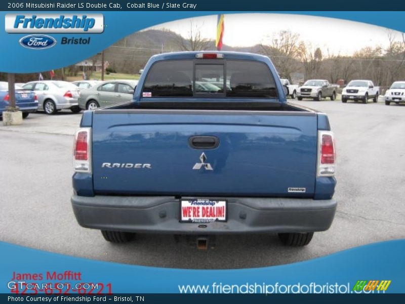 Cobalt Blue / Slate Gray 2006 Mitsubishi Raider LS Double Cab