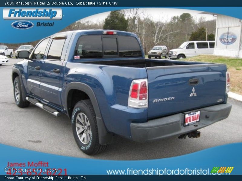 Cobalt Blue / Slate Gray 2006 Mitsubishi Raider LS Double Cab