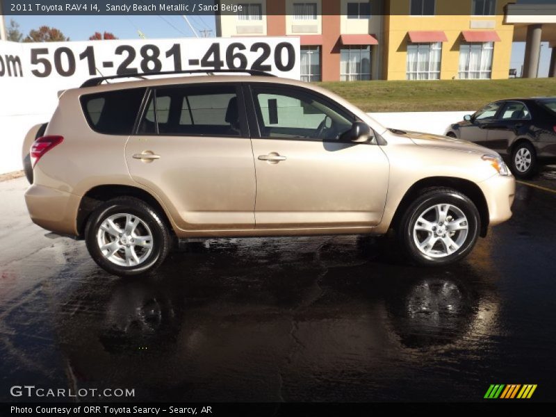 Sandy Beach Metallic / Sand Beige 2011 Toyota RAV4 I4