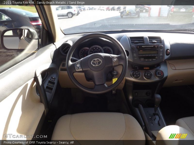 Sandy Beach Metallic / Sand Beige 2011 Toyota RAV4 I4