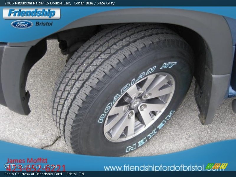 Cobalt Blue / Slate Gray 2006 Mitsubishi Raider LS Double Cab