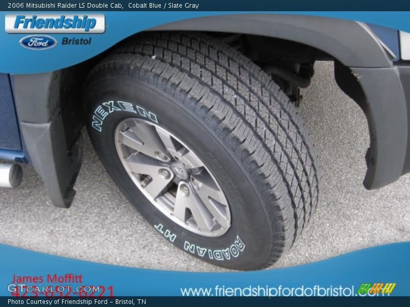 Cobalt Blue / Slate Gray 2006 Mitsubishi Raider LS Double Cab