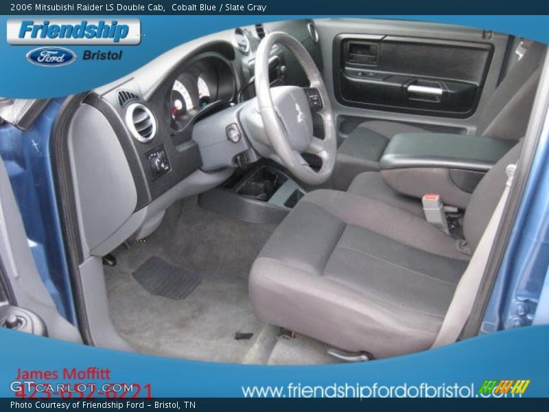 Cobalt Blue / Slate Gray 2006 Mitsubishi Raider LS Double Cab