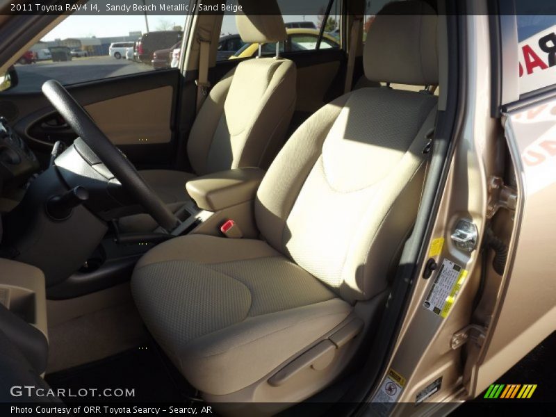Sandy Beach Metallic / Sand Beige 2011 Toyota RAV4 I4