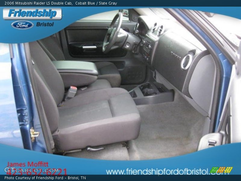 Cobalt Blue / Slate Gray 2006 Mitsubishi Raider LS Double Cab
