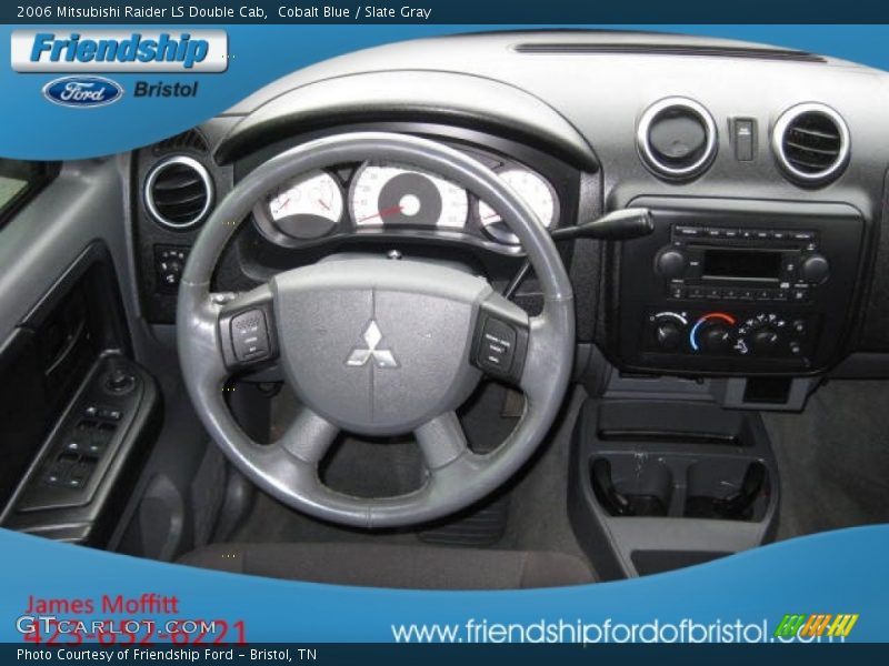 Cobalt Blue / Slate Gray 2006 Mitsubishi Raider LS Double Cab